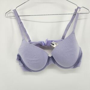 Victoria’s Secret PINK 36C Purple Lilac Wear Everywhere Push Up Bra NWT